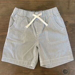 Gap Boys Blue/White Striped Drawstring Shorts Size 3